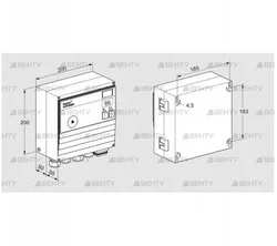 BCU460-3/1LR8GBB1/1 (88611695) Блок управления горением Kromschroder