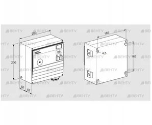 BCU460T-3/1LR8-CB1/1E1 (88612414) Блок управления горением Kromschroder