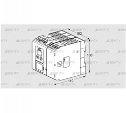 BCU570QC0F1U0K1-E (88660153) Блок управления горением Kromschroder