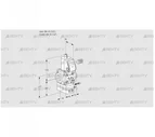 VAG115R/NWBE (88001025) Газовый клапан с регулятором соотношения Kromschroder