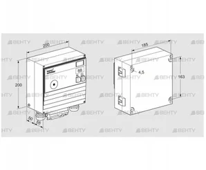 BCU465-5/1LW8GBPA (88611821) Блок управления горением Kromschroder