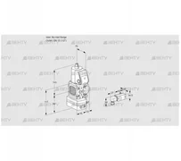 VAD1-/15R/NW-100B (88002390) Газовый клапан с регулятором давления Kromschroder