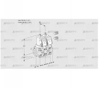 VCS3E40R/40R05NNKGR3/PPPP/PPPP (88107340) Сдвоенный газовый клапан Kromschroder