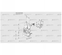 VAG1-/20R/NWAE (88016078) Газовый клапан с регулятором соотношения Kromschroder