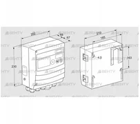 BCU460W8P2C0D0000K1E0-/LM400WF0O0E1- (88680374) Блок управления горением Kromschroder