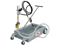 Ванна для слива масла с пневматическим насосом APAC