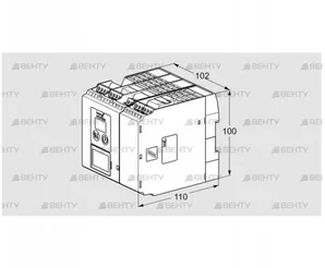 FCU500WC0F0H0K1-E (88621002) Автомат безопасности агрегатов Kromschroder