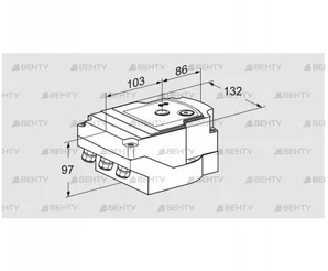 IC40SA3DR10 (88300874) Сервопривод Kromschroder