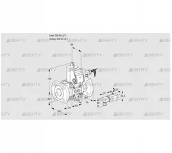 VAS350F/NW (88032136) Газовый клапан Kromschroder