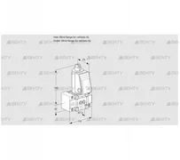 VAS1W0/NQ (88009152) Газовый клапан Kromschroder