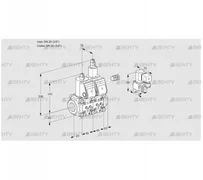 VCS1E20R/20R05NLWR/MMMM/PPBY (88100889) Сдвоенный газовый клапан Kromschroder