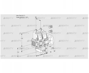 VCD2E25R/40F05FND-50VWR3/PPPP/PPPP (88101692) Регулятор давления Kromschroder