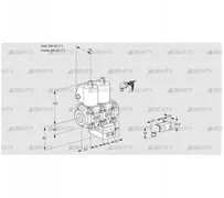 VCG1E25R/25R05NGKWL/MMPP/2--2 (88100560) Клапан с регулятором соотношения Kromschroder