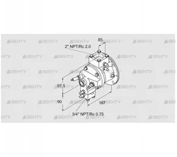 TJ28.0040-A1AMATNB2D5FSB0 (85401047) Газовая горелка Kromschroder