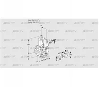 VAS115R/NW (88025973) Газовый клапан Kromschroder