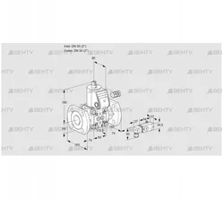 VAS350F/NW (88034038) Газовый клапан Kromschroder