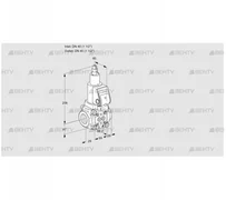 VAS2T40N/LKGR (88021968) Газовый клапан Kromschroder