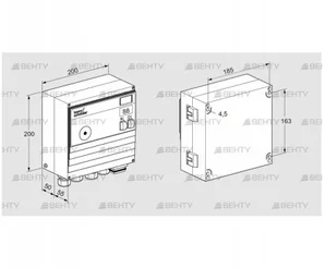 BCU460-3/1W3GBS2B1/1 (88611676) Блок управления горением Kromschroder