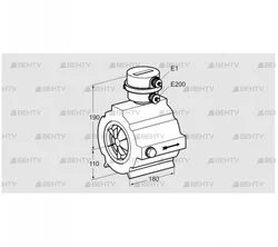 DM 650Z150-40 (03200388) Расходомер Kromschroder