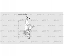 VAS2-/LPSR (88033824) Газовый клапан Kromschroder