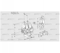 VCG2E40R/40R05FNGEVWR/2--3/PPBS (88103332) Клапан с регулятором соотношения Kromschroder