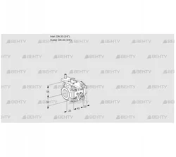 VFC1T20/20N05-08MMPP (88302782) Регулирующий клапан Kromschroder