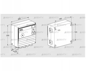 BCU465-5/1LW3GBA (88611826) Блок управления горением Kromschroder