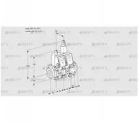 VCS1T15N/15N05NLVQR/PPPP/PPPP (88105774) Сдвоенный газовый клапан Kromschroder