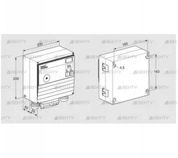 BCU460-10/1WGBP (88612808) Блок управления горением Kromschroder