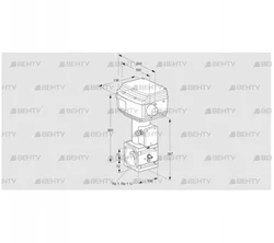 RVS 3/HML03W60S1-3 (86060101) Регулирующий клапан Kromschroder