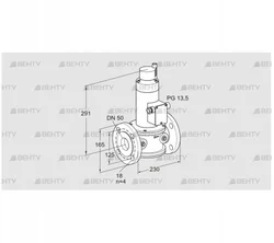 VR 50F01RT33D (85248150) Воздушный электромагнитный клапан Kromschroder