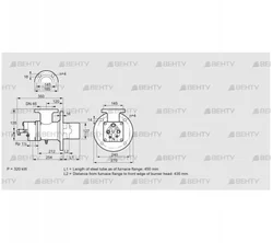 BIO 125RM-450/435-(14)E (84023056) Газовая горелка Kromschroder