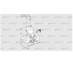 VAS240F/NWGL (88008083) Газовый клапан Kromschroder