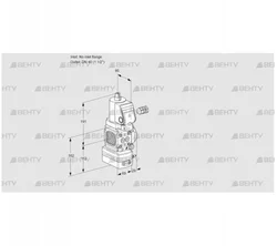 VAD2-/40R/NPGR-100A (88027498) Газовый клапан с регулятором давления Kromschroder