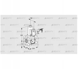 VAS9125F05NAE/PP/PP (88203452) Газовый клапан Kromschroder