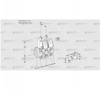 VCS3E40R/40R05NNWR/3-PP/PPPP (88104480) Сдвоенный газовый клапан Kromschroder