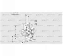 VCH1E15R/20R05NHEVWR3/PPPP/PPPP (88101435) Клапан с регулятором расхода Kromschroder