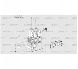 VCD1E25R/25R05FD-100NWR/-2PP/PPPP (88104590) Регулятор давления Kromschroder