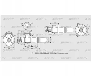 BIC 140HML-0/35-(53)E (84035111) Газовая горелка Kromschroder