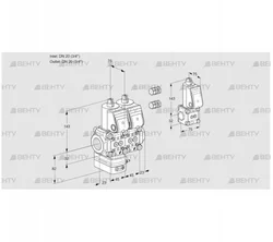 VCD1E20R/20R05D-25NWR3/PPPP/PPBS (88105879) Регулятор давления Kromschroder