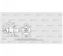 BIO 65HM-300/235-(72)E (84014030) Газовая горелка Kromschroder