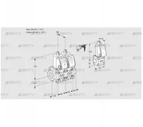 VCS2E40R/40R05NNWR/PPPP/PPZS (88106778) Сдвоенный газовый клапан Kromschroder