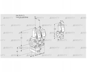 VCD1T25N/--05D-25NQSR/PPPP/PPZS (88104835) Регулятор давления Kromschroder