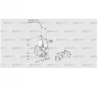 VAS115R/NW (88013276) Газовый клапан Kromschroder