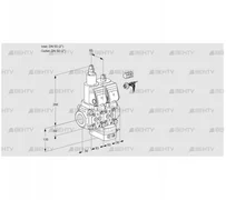 VCH3E50R/50R05LHEWGR7/PPPP/PPPP (88102822) Клапан с регулятором расхода Kromschroder