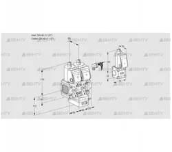 VCD2E40R/40R05FND-50WR/PPPP/PPBS (88104260) Регулятор давления Kromschroder