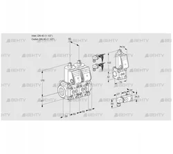 VCS2E40R/40R05NNWR6/PP4-/PPZS (88104594) Сдвоенный газовый клапан Kromschroder