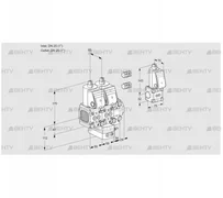 VCH2E25R/25R05FNHEVWR3/PPPP/PPBS (88103438) Клапан с регулятором расхода Kromschroder