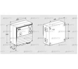 BCU460-3/1LW8GBB1/1 (88613925) Блок управления горением Kromschroder