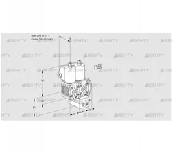 VCD1E25R/20R05FND-50WL/PPPP/PPPP (88106875) Регулятор давления Kromschroder